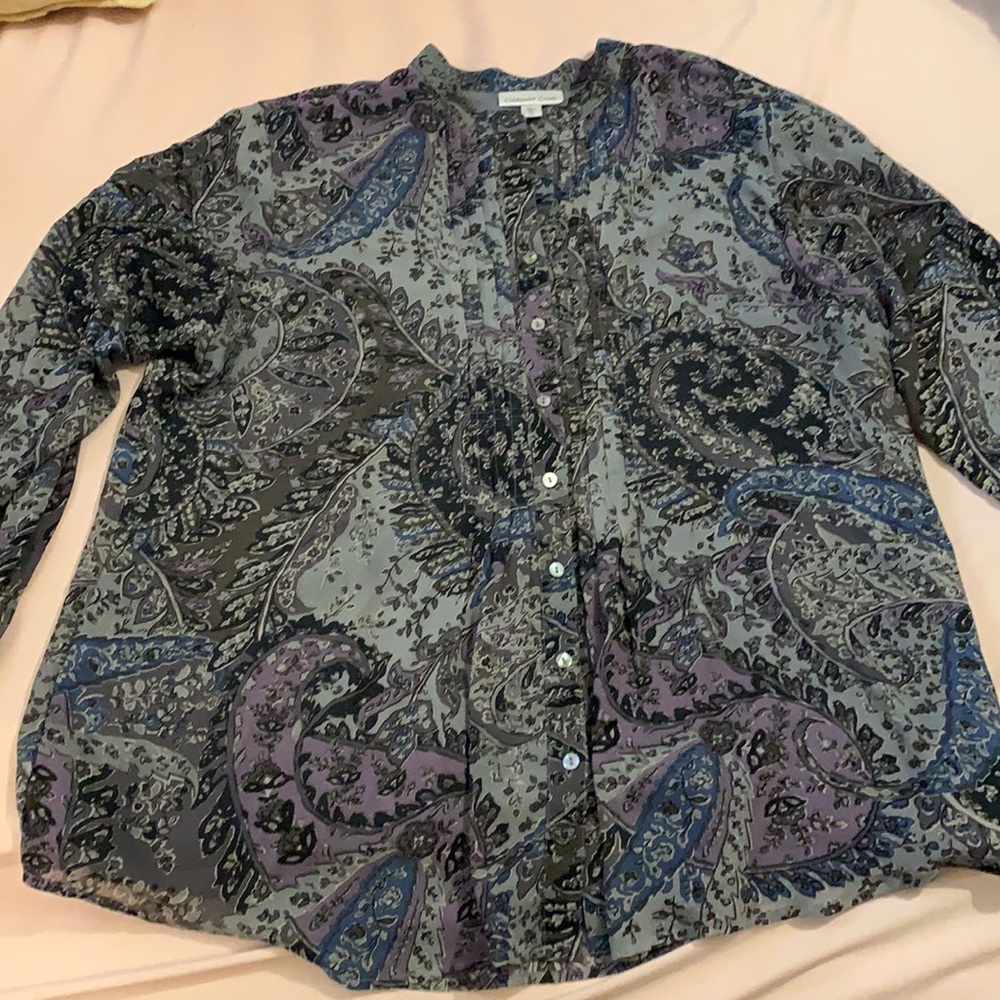 Coldwater creek blouse xl
